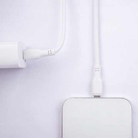 Maxlife kabel MFi MXUC-10 USB-C - Lightning 1,0 m 27W biały Maxlife kabel MFi MXUC-10 USB-C - Lightning 1,0 m 27W biały