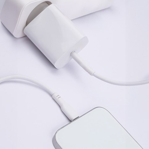 Maxlife kabel MFi MXUC-10 USB-C - Lightning 1,0 m 27W biały Maxlife kabel MFi MXUC-10 USB-C - Lightning 1,0 m 27W biały