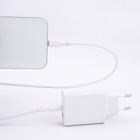 Maxlife kabel MFi MXUC-10 USB-C - Lightning 1,0 m 27W biały Maxlife kabel MFi MXUC-10 USB-C - Lightning 1,0 m 27W biały