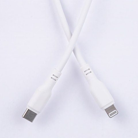 Maxlife kabel MFi MXUC-10 USB-C - Lightning 1,0 m 27W biały Maxlife kabel MFi MXUC-10 USB-C - Lightning 1,0 m 27W biały