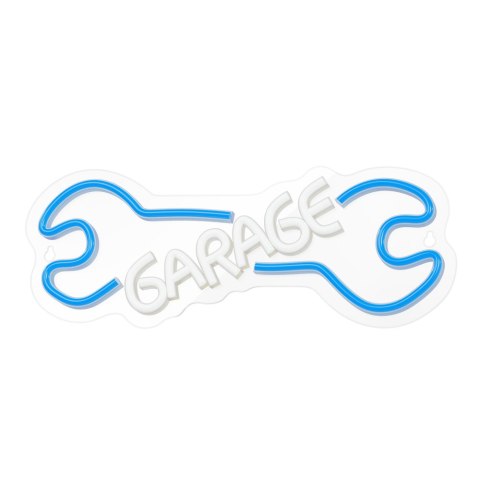 Neon PLEXI LED GARAGE błękit biały NNE22 Neolia Neon PLEXI LED GARAGE błękit biały NNE22 Neolia