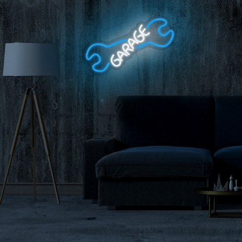 Neon PLEXI LED GARAGE błękit biały NNE22 Neolia Neon PLEXI LED GARAGE błękit biały NNE22 Neolia