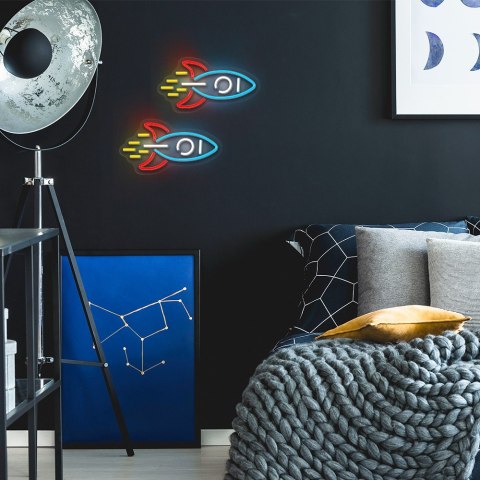Neon PLEXI LED RAKIETA multikolor NNE18 Neolia Neon PLEXI LED RAKIETA multikolor NNE18 Neolia