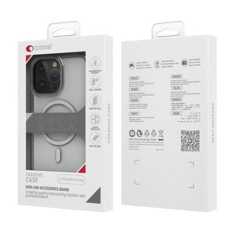 Comma nakładka Crystal Mag do iPhone 15 Plus przeźroczysta Comma nakładka Crystal Mag do iPhone 15 Plus przeźroczysta