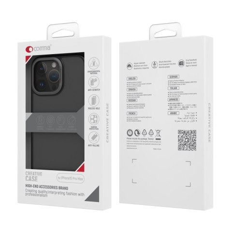 Comma nakładka Joy Elegant do iPhone 15 Pro ciemno fioletowa Comma nakładka Joy Elegant do iPhone 15 Pro ciemno fioletowa