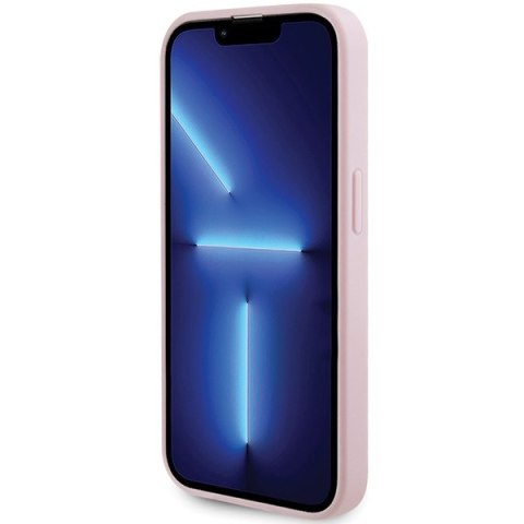 Guess nakładka do iPhone 14 Pro 6,1" GUHMP14LPSAHMCP różowa Saffiano Magsafe Guess nakładka do iPhone 14 Pro 6,1" GUHMP14LPSAHMCP różowa Saffiano Magsafe