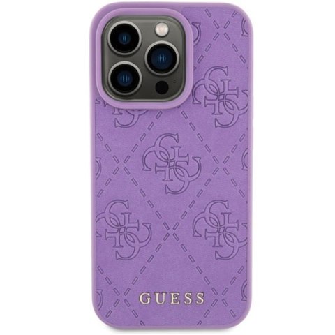 Guess nakładka do iPhone 15 Pro 6,1" GUHCP15LP4EPMU jasnofioletowa HC PU Quilted 4G Classic Guess nakładka do iPhone 15 Pro 6,1" GUHCP15LP4EPMU jasnofioletowa HC PU Quilted 4G Classic