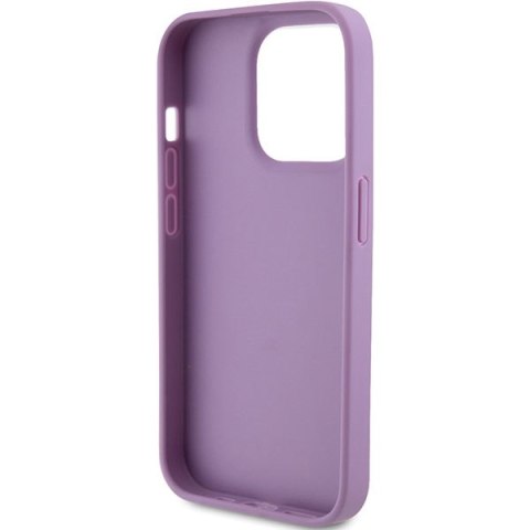 Guess nakładka do iPhone 15 Pro 6,1" GUHCP15LP4EPMU jasnofioletowa HC PU Quilted 4G Classic Guess nakładka do iPhone 15 Pro 6,1" GUHCP15LP4EPMU jasnofioletowa HC PU Quilted 4G Classic