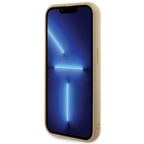 Guess nakładka do iPhone 15 Pro 6,1" GUHCP15LPMSDGSD złota HC PU Disco Script Metal Guess nakładka do iPhone 15 Pro 6,1" GUHCP15LPMSDGSD złota HC PU Disco Script Metal