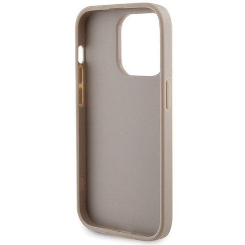 Guess nakładka do iPhone 15 Pro 6,1" GUHCP15LPS4DGPD złota HC PU 4G Metal Logo Strass Guess nakładka do iPhone 15 Pro 6,1" GUHCP15LPS4DGPD złota HC PU 4G Metal Logo Strass