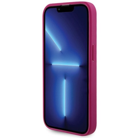 Guess nakładka do iPhone 15 Pro 6,1" GUHCP15LPS4DGPP różowa HC PU 4G Metal Logo Strass Guess nakładka do iPhone 15 Pro 6,1" GUHCP15LPS4DGPP różowa HC PU 4G Metal Logo Strass
