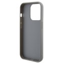 Guess nakładka do iPhone 15 Pro 6,1" GUHCP15LPSFDGSS srebrna HC Sequin Script Metal