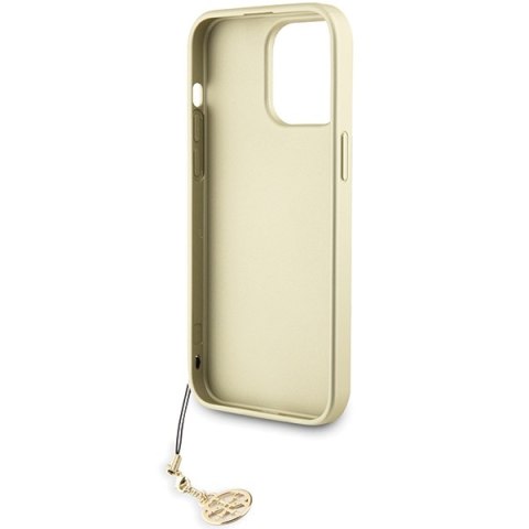 Guess nakładka do iPhone 15 Pro Max 6,7" GUHCP15XGF4GGR szara HC PU 4G Charm Guess nakładka do iPhone 15 Pro Max 6,7" GUHCP15XGF4GGR szara HC PU 4G Charm