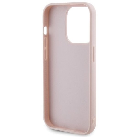 Guess nakładka do iPhone 15 Pro Max 6,7" GUHCP15XPSQSQSP różowa HC PU Quilted Metal Logo Guess nakładka do iPhone 15 Pro Max 6,7" GUHCP15XPSQSQSP różowa HC PU Quilted Metal Logo
