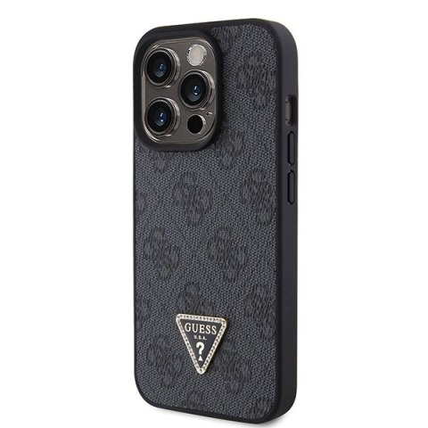Guess nakładka do iPhone 15 Pro Max 6,7" UHCP15XP4TDSCPK czarna hardcase Crossbody 4G Metal Logo Guess nakładka do iPhone 15 Pro Max 6,7" UHCP15XP4TDSCPK czarna hardcase Crossbody 4G Metal Logo