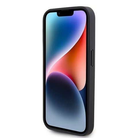 Guess nakładka do iPhone 15 Pro Max 6,7" UHCP15XP4TDSCPK czarna hardcase Crossbody 4G Metal Logo Guess nakładka do iPhone 15 Pro Max 6,7" UHCP15XP4TDSCPK czarna hardcase Crossbody 4G Metal Logo