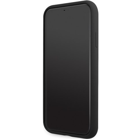 Karl Lagerfeld nakładka do iPhone 11 / XR KLHCN61SKSVGK czarna hardcase Silicone Signature Karl Lagerfeld nakładka do iPhone 11 / XR KLHCN61SKSVGK czarna hardcase Silicone Signature