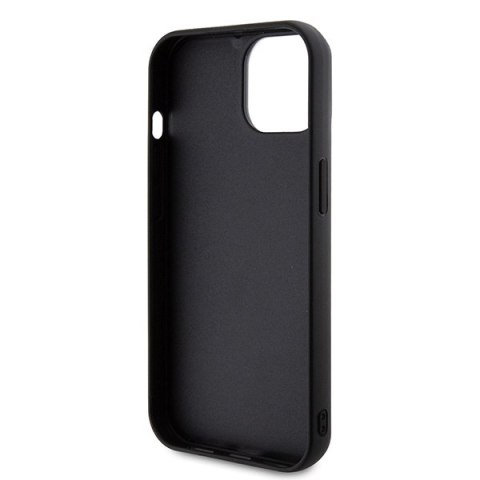 Karl Lagerfeld nakładka do iPhone 15 6,1" KLHCP15S3DMBKCK czarna HC 3D Logo Glitter Karl Lagerfeld nakładka do iPhone 15 6,1" KLHCP15S3DMBKCK czarna HC 3D Logo Glitter