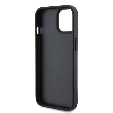 Karl Lagerfeld nakładka do iPhone 15 6,1" KLHCP15SPKLPKLK czarna HC Hot Stamp Monogram KL Metal Logo Karl Lagerfeld nakładka do iPhone 15 6,1" KLHCP15SPKLPKLK czarna HC Hot Stamp Monogram KL Metal Logo