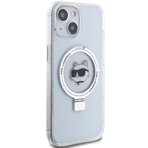 Karl Lagerfeld nakładka do iPhone 15 6,1" KLHMP15SHMRSCHH biała HC Magsafe Ringstand CH Karl Lagerfeld nakładka do iPhone 15 6,1" KLHMP15SHMRSCHH biała HC Magsafe Ringstand CH