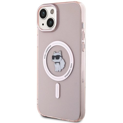 Karl Lagerfeld nakładka do iPhone 15 Plus 6,7" KLHMP15MHFCCNOP różowa HC Magsafe IML C Karl Lagerfeld nakładka do iPhone 15 Plus 6,7" KLHMP15MHFCCNOP różowa HC Magsafe IML C