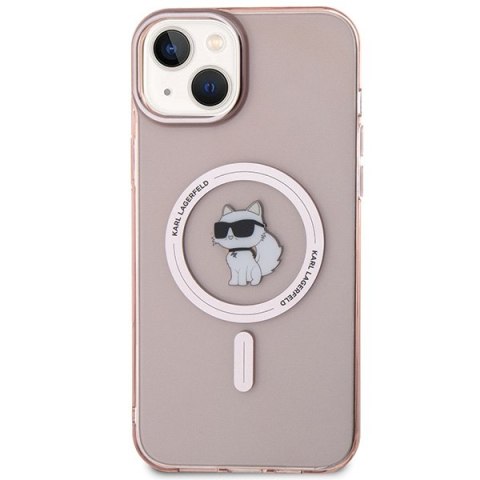 Karl Lagerfeld nakładka do iPhone 15 Plus 6,7" KLHMP15MHFCCNOP różowa HC Magsafe IML C Karl Lagerfeld nakładka do iPhone 15 Plus 6,7" KLHMP15MHFCCNOP różowa HC Magsafe IML C