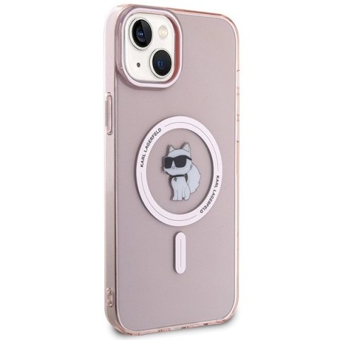 Karl Lagerfeld nakładka do iPhone 15 Plus 6,7" KLHMP15MHFCCNOP różowa HC Magsafe IML C Karl Lagerfeld nakładka do iPhone 15 Plus 6,7" KLHMP15MHFCCNOP różowa HC Magsafe IML C