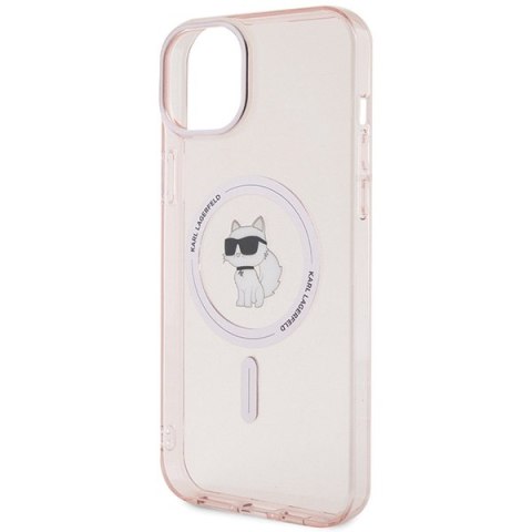 Karl Lagerfeld nakładka do iPhone 15 Plus 6,7" KLHMP15MHFCCNOP różowa HC Magsafe IML C Karl Lagerfeld nakładka do iPhone 15 Plus 6,7" KLHMP15MHFCCNOP różowa HC Magsafe IML C