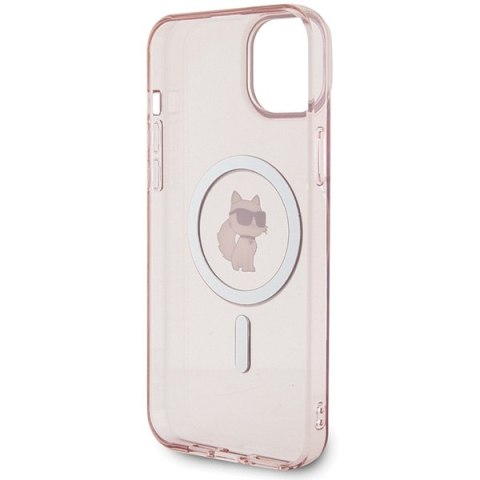 Karl Lagerfeld nakładka do iPhone 15 Plus 6,7" KLHMP15MHFCCNOP różowa HC Magsafe IML C Karl Lagerfeld nakładka do iPhone 15 Plus 6,7" KLHMP15MHFCCNOP różowa HC Magsafe IML C