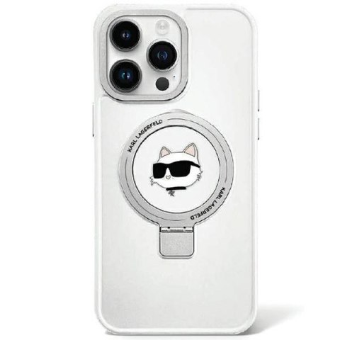 Karl Lagerfeld nakładka do iPhone 15 Plus 6,7" KLHMP15MHMRSCHH biała HC Magsafe Ringstand CH Karl Lagerfeld nakładka do iPhone 15 Plus 6,7" KLHMP15MHMRSCHH biała HC Magsafe Ringstand CH