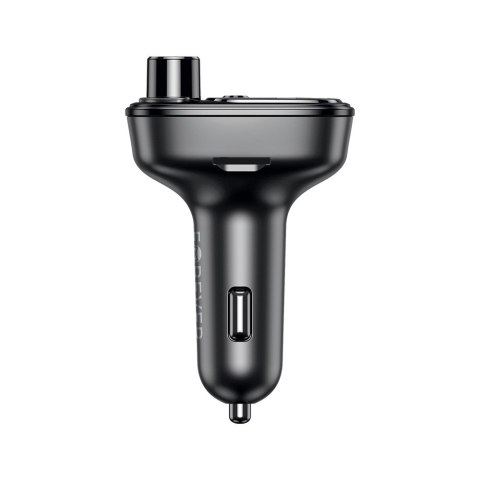 Forever transmiter FM Bluetooth 2 x USB-A 1 x USB-C PD 30W TR-370 czarny Forever transmiter FM Bluetooth 2 x USB-A 1 x USB-C PD 30W TR-370 czarny