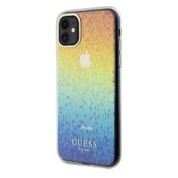 Guess nakładka do iPhone 11 GUHCN61HDECMI HC IML Faceted Mirror Disco Iridescent