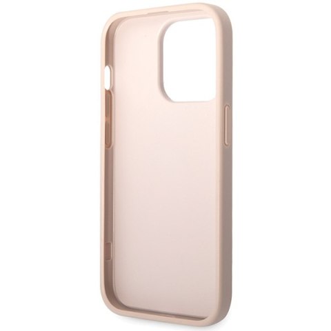 Guess nakładka do iPhone 15 Pro Max 6,7" GUHCP15X4GMGPI różowa hardcase 4G Big Metal Logo Guess nakładka do iPhone 15 Pro Max 6,7" GUHCP15X4GMGPI różowa hardcase 4G Big Metal Logo