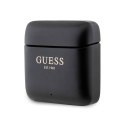 Guess słuchawki Bluetooth GUTWSSU20ALEGK TWS + stacja dokująca czarne Printed Logo