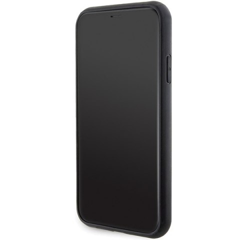 Karl Lagerfeld nakładka do iPhone 11 KLHCN61GSAKCPK czarna HC GRIPSTAND SAFFIANO KC PINS Karl Lagerfeld nakładka do iPhone 11 KLHCN61GSAKCPK czarna HC GRIPSTAND SAFFIANO KC PINS