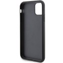 Karl Lagerfeld nakładka do iPhone 11 KLHCN61GSAKCPK czarna HC GRIPSTAND SAFFIANO KC PINS
