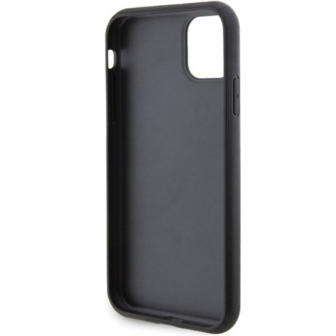 Karl Lagerfeld nakładka do iPhone 11 KLHCN61GSAKCPK czarna HC GRIPSTAND SAFFIANO KC PINS Karl Lagerfeld nakładka do iPhone 11 KLHCN61GSAKCPK czarna HC GRIPSTAND SAFFIANO KC PINS