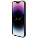 Karl Lagerfeld nakładka do iPhone 14 Pro Max 6,7" KLHCP14XGSAKCPK czarna HC GRIPSTAND SAFFIANO KC PINS