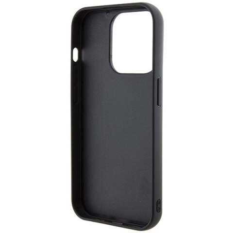 Karl Lagerfeld nakładka do iPhone 14 Pro Max 6,7" KLHCP14XGSAKCPK czarna HC GRIPSTAND SAFFIANO KC PINS Karl Lagerfeld nakładka do iPhone 14 Pro Max 6,7" KLHCP14XGSAKCPK czarna HC GRIPSTAND SAFFIANO KC PINS