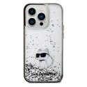Karl Lagerfeld nakładka do iPhone 14 Pro Max 6,7" KLHCP14XLKCNSK transparentna HC LIQ. GLITTER C