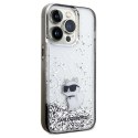 Karl Lagerfeld nakładka do iPhone 14 Pro Max 6,7" KLHCP14XLKCNSK transparentna HC LIQ. GLITTER C