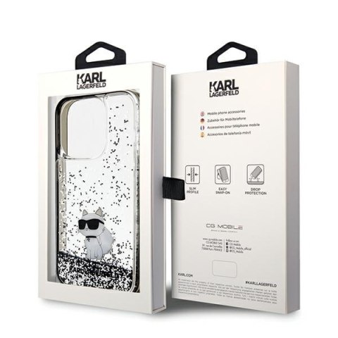 Karl Lagerfeld nakładka do iPhone 14 Pro Max 6,7" KLHCP14XLKCNSK transparentna HC LIQ. GLITTER C Karl Lagerfeld nakładka do iPhone 14 Pro Max 6,7" KLHCP14XLKCNSK transparentna HC LIQ. GLITTER C