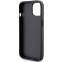 Karl Lagerfeld nakładka do iPhone 15 6,1" KLHCP15SGSACHPK czarna HC GRIPSTAND SAFFIANO CHOUPETTE PINS