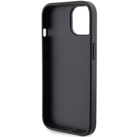Karl Lagerfeld nakładka do iPhone 15 6,1" KLHCP15SGSACHPK czarna HC GRIPSTAND SAFFIANO CHOUPETTE PINS Karl Lagerfeld nakładka do iPhone 15 6,1" KLHCP15SGSACHPK czarna HC GRIPSTAND SAFFIANO CHOUPETTE PINS