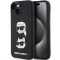 Karl Lagerfeld nakładka do iPhone 15 Plus 6,7" KLHCP15MSDHKCNK czarna HC SILICONE KC