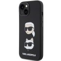 Karl Lagerfeld nakładka do iPhone 15 Plus 6,7" KLHCP15MSDHKCNK czarna HC SILICONE KC