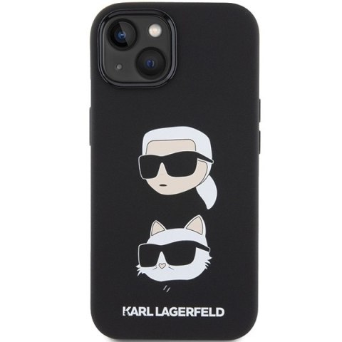 Karl Lagerfeld nakładka do iPhone 15 Plus 6,7" KLHCP15MSDHKCNK czarna HC SILICONE KC Karl Lagerfeld nakładka do iPhone 15 Plus 6,7" KLHCP15MSDHKCNK czarna HC SILICONE KC