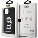 Karl Lagerfeld nakładka do iPhone 15 Plus 6,7" KLHCP15MSDHKCNK czarna HC SILICONE KC