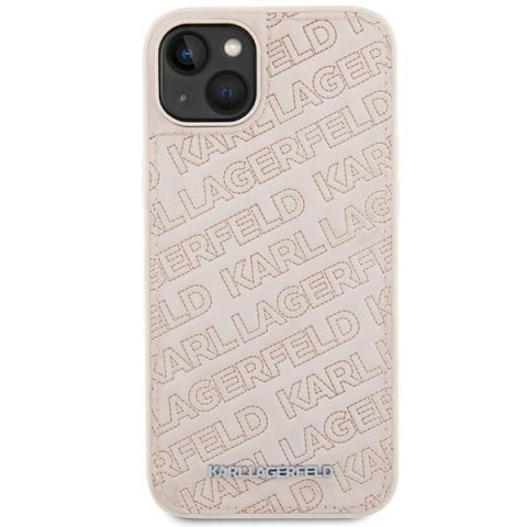 Karl Lagerfeld nakładka do iPhone 15 Plus 6,7" różowa KLHCP15MPQKPMP HC QUILTED K PATTERN Karl Lagerfeld nakładka do iPhone 15 Plus 6,7" różowa KLHCP15MPQKPMP HC QUILTED K PATTERN
