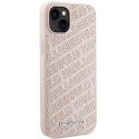 Karl Lagerfeld nakładka do iPhone 15 Plus 6,7" różowa KLHCP15MPQKPMP HC QUILTED K PATTERN